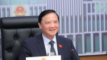 Phó Chủ tịch Quốc hội Nguyễn Khắc Định chủ trì cuộc họp trực tuyến với Nhóm hợp tác với Quốc hội Việt Nam của Hội đồng Liên bang Nga