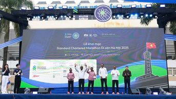 Khai mạc Giải chạy Di sản Hà Nội 2025: Vì một môi trường không khói thuốc