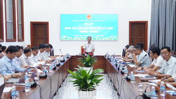 Giải ngân vốn đầu tư công 10 tháng đạt hơn 7.133 tỷ đồng