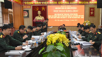 Chuẩn bị tốt cho xây dựng bản thảo đề án Quân đội tham gia lao động sản xuất, kết hợp quốc phòng với kinh tế - xã hội