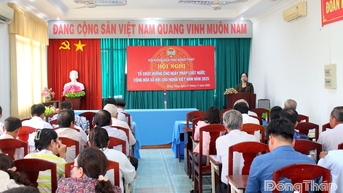 សមាគមកសិករខេត្ត Dong Thap ឆ្លើយតបនឹងទិវាច្បាប់វៀតណាម