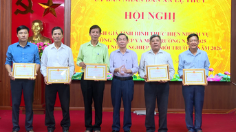 Năm 2026, xã Lệ Thủy phấn đấu sản lượng lương thực đạt trên 35.000 tấn