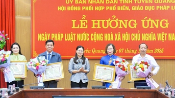 Hưởng ứng Ngày Pháp luật Việt Nam năm 2025