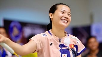 Cứu thua ngoạn mục, Nguyễn Thùy Linh vào bán kết giải cầu lông Hàn Quốc Masters 2025