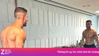 សាច់ដុំដ៏អស្ចារ្យរបស់ Ronaldo