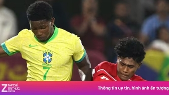 U17 Indonesia thua đậm Brazil