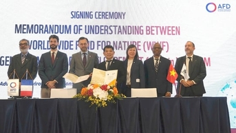 AFD và WWF-Việt Nam hợp tác chiến lược bảo vệ hệ sinh thái, phát triển xanh