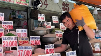 Giá gạo xuất khẩu 8/11: Thái Lan giảm, Việt Nam giữ mốc 430 USD