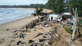 Quảng Ngãi nhanh chóng khắc phục thiệt hại sau bão số 13