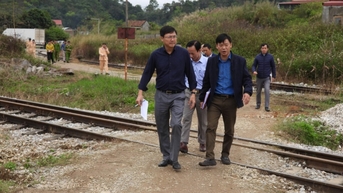 Cục Đường sắt Việt Nam làm việc với Ban An toàn giao thông tỉnh