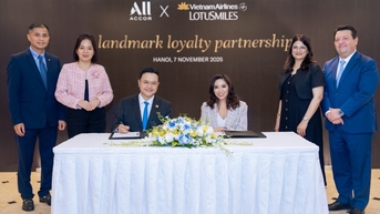 Lotusmiles “bắt tay” Tập đoàn Accor mở rộng quyền lợi cho hành khách Vietnam Airlines