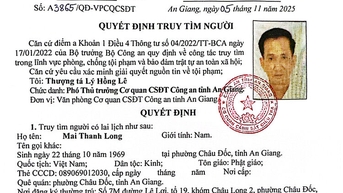 Truy tìm người đàn ông bị tố lừa đảo chiếm đoạt 300 triệu đồng