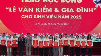 Sinh viên Thủy lợi lan tỏa khát vọng từ học bổng Lê Văn Kiểm