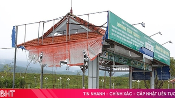 Cần sớm khắc phục thiệt hại sau bão ở KDL chùa Hương Tích