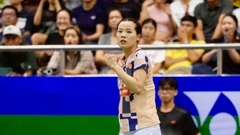 Đánh bại tay vợt Nhật Bản, Nguyễn Thùy Linh vào chung kết giải cầu lông Hàn Quốc