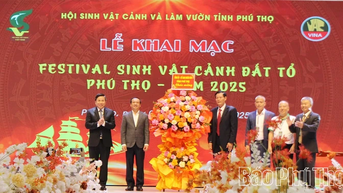 Khai mạc Festival sinh vật cảnh Đất Tổ Phú Thọ - năm 2025
