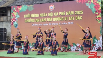 Vui ngày hội cà phê phường Chiềng An năm 2025