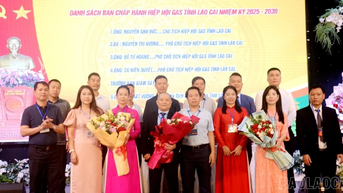 Đại hội Hiệp hội Gas tỉnh Lào Cai nhiệm kỳ 2025 - 2030
