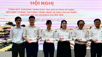 ការអនុវត្តគំរូព័ត៌មានអគារ (BIM) សម្រាប់គម្រោង Rach Xuyen Tam