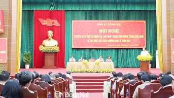 Tỉnh ủy Đồng Nai tổ chức Hội nghị chuyên đề về một số nhiệm vụ, giải pháp trọng tâm những tháng cuối năm