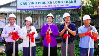Khởi công xây dựng cầu Kênh Vĩnh Phú
