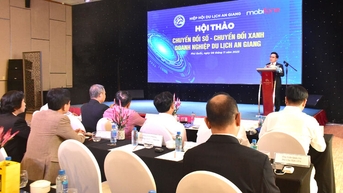 Chuyển đổi số - Chuyển đổi xanh doanh nghiệp du lịch An Giang