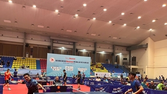 Giải Bóng bàn Báo Hànộimới mở rộng lần thứ XII năm 2025: CLB Thiên Văn và Team SBTC vào chung kết đồng đội nam nâng cao