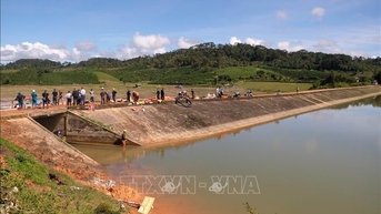 Cử đoàn chuyên gia hỗ trợ xử lý sự cố hồ Cay An, Lâm Đồng