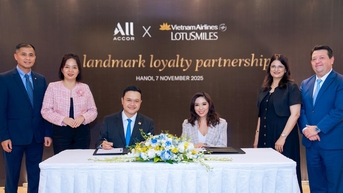 Lotusmiles hợp tác với Tập đoàn Accor mở rộng quyền lợi cho hành khách Vietnam Airlines