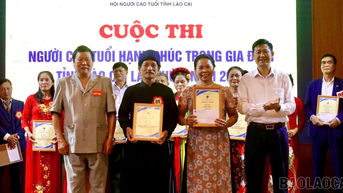 Bế mạc và trao giải cuộc thi “Người cao tuổi hạnh phúc trong gia đình” tỉnh Lào Cai lần thứ I