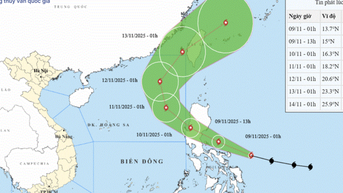 Bão Phượng Hoàng mạnh lên cấp 15, khả năng thành siêu bão hôm nay