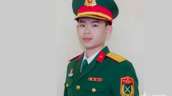 Cán bộ trung đội trưởng tận tâm, trách nhiệm, gương mẫu