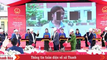 Khởi công xây dựng Trường nội trú liên cấp Tiểu học và THCS Tam Thanh