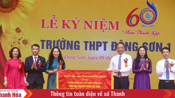 Trường THPT Đông Sơn 1 kỷ niệm 60 năm thành lập