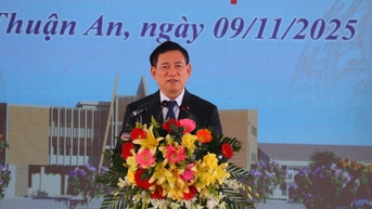 Khởi công trường dân tộc nội trú liên cấp ở vùng biên giới Lâm Đồng, Đắk Lắk