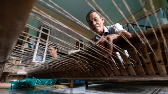 Chuyện những người giữ nghề chiếu cói ở Hà Đông