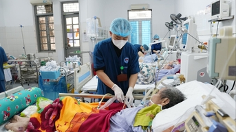 Bệnh nhân hô hấp gia tăng, nhiều người nặng phải thở máy