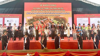 Lai Chau ចាប់ផ្តើមសាងសង់សាលាបណ្ដុះបណ្ដាលអន្តរកម្រិតពីរនៅព្រំដែន