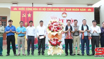 Ngày hội đại đoàn kết toàn dân tộc tại bản Nà Lo