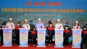 Phấn đấu khánh thành Trường nội trú liên cấp trước thềm năm học 2026 - 2027