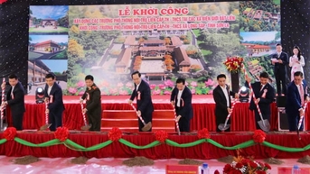 Sơn La khởi công xây dựng Trường liên cấp tại xã biên giới Lóng Sập