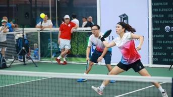 ការប្រកួត Pickleball រៃអង្គាសថវិកាដើម្បីគាំទ្រអ្នកជំងឺមហារីកដែលជួបការលំបាក