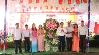 Sôi nổi Ngày Đại đoàn kết tại thôn Nam Hòa, xã Dray Bhăng