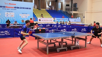 Báo Hà Nội mới tổ chức thành công giải bóng bàn các CLB Hà Nội mở rộng