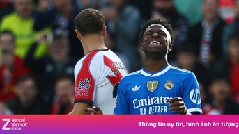 Rayo 0-0 Real Madrid: Vinicius suýt ghi bàn