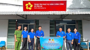 Vinh An យុវជនស្ម័គ្រចិត្តជួយសហគមន៍