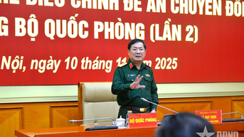 Bộ Quốc phòng: Xây dựng nền tảng số thống nhất, liên thông, kết nối an toàn