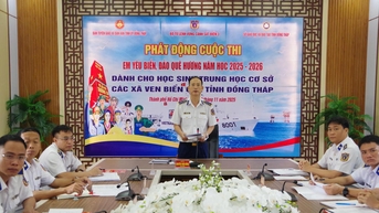 ផ្សព្វផ្សាយការយល់ដឹងអំពីការការពារអធិបតេយ្យភាពសមុទ្រ និងកោះដល់សិស្សានុសិស្ស