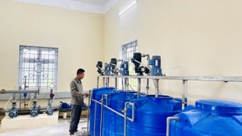 ឃុំបាចែ បង្កើនអត្រាគ្រួសារប្រើប្រាស់ទឹកស្អាត