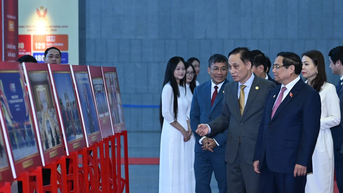 [Ảnh] Thủ tướng Phạm Minh Chính dự Đại hội Thi đua yêu nước Bộ Ngoại giao giai đoạn 2025-2030